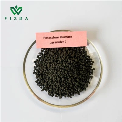 Dry Black Granular Potassium Humate Fertilizer
