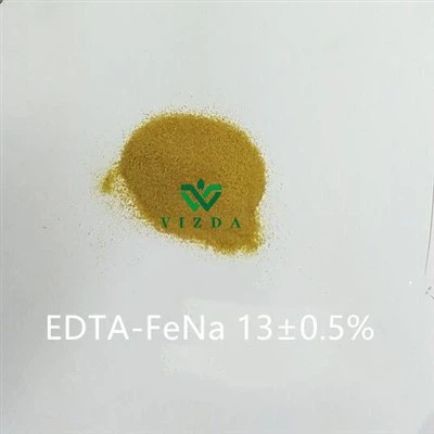 High Purity EDTA Iron Chelate For Plant Nutrient Solutions EDTA Fe